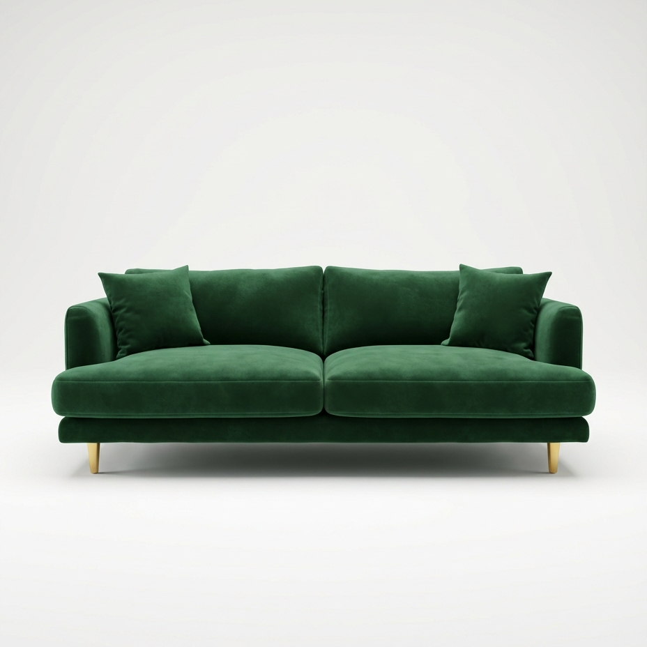 Meadow Sofa Velvet - View 30 | Vibe Sofas