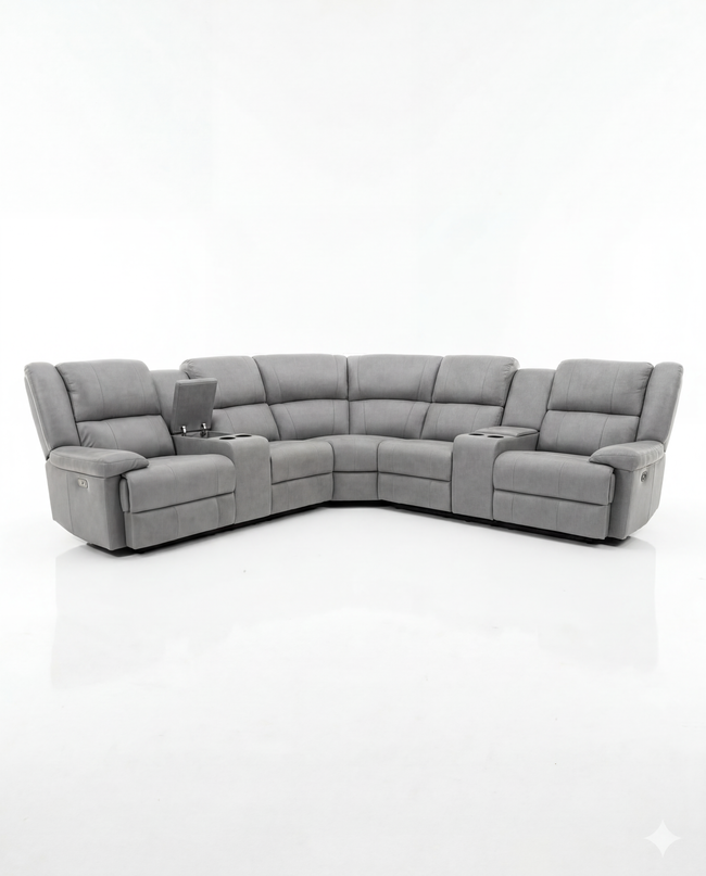 Peru Electric Recliner Corner Lounge Hover Image