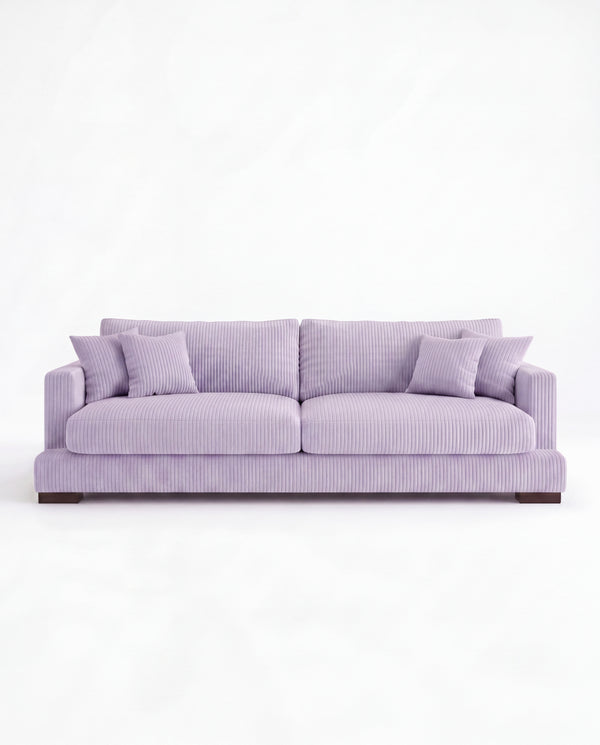 Cloud Sofa Lilac Corduroy