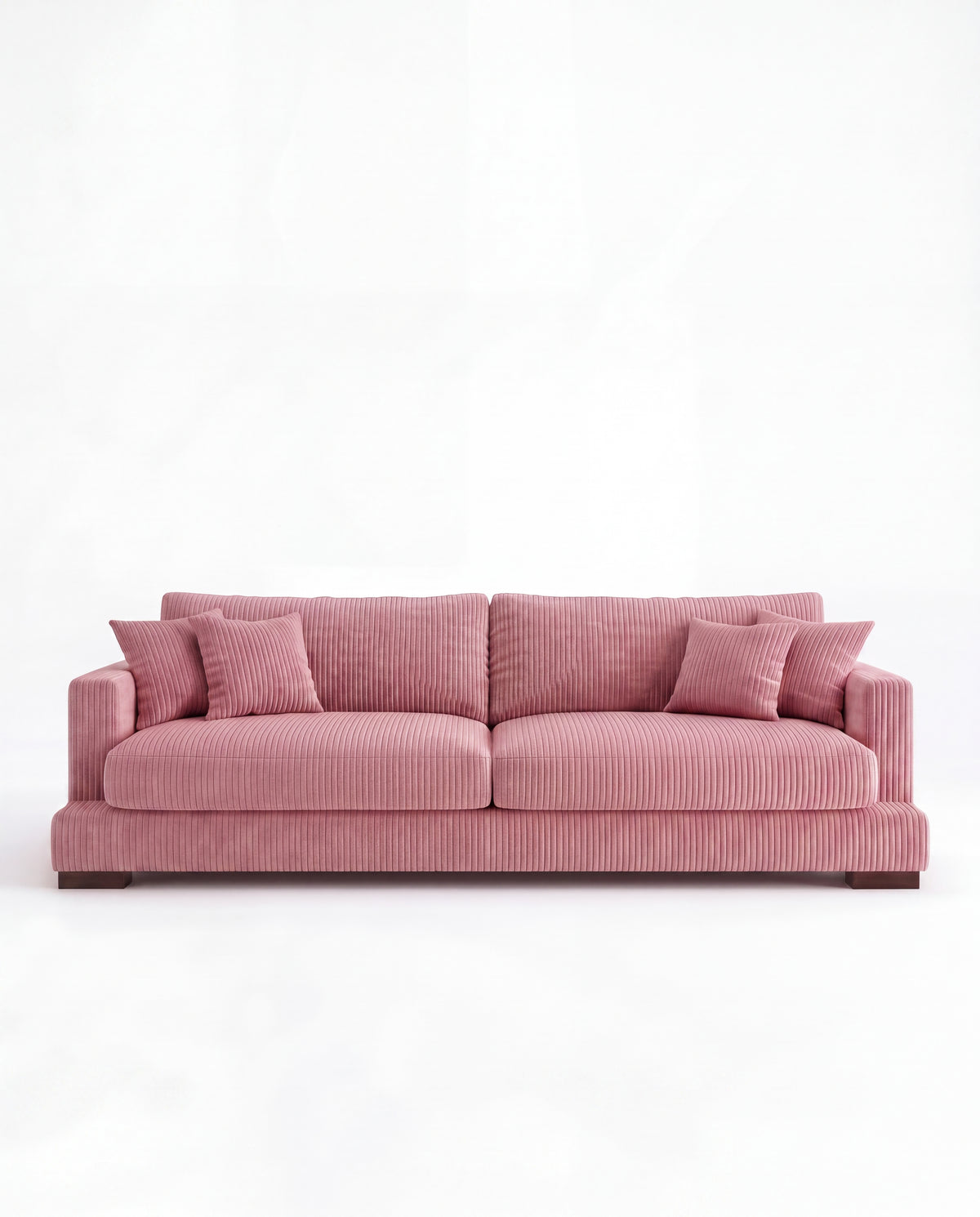 Cloud Sofa Rose Pink Corduroy