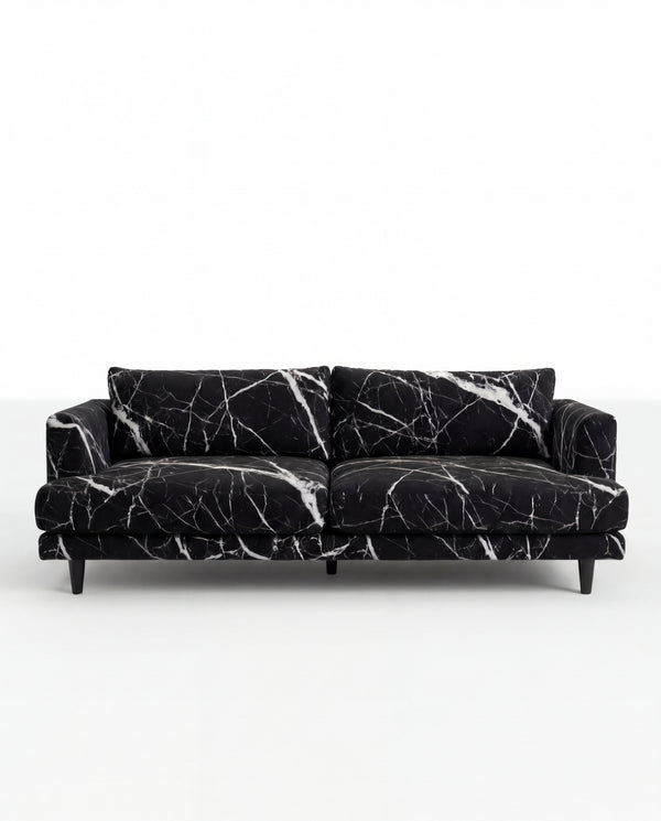 Lightening Black Marble