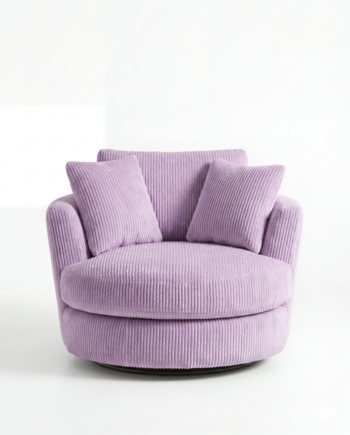 Cuddle Swivel Chair - Lilac