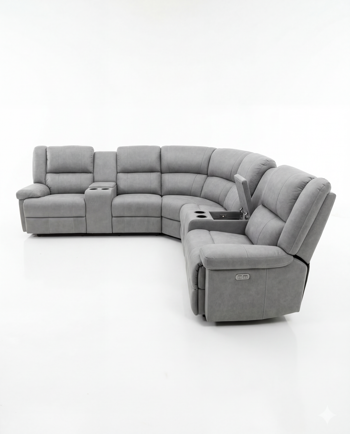 Peru Electric Recliner Corner Lounge