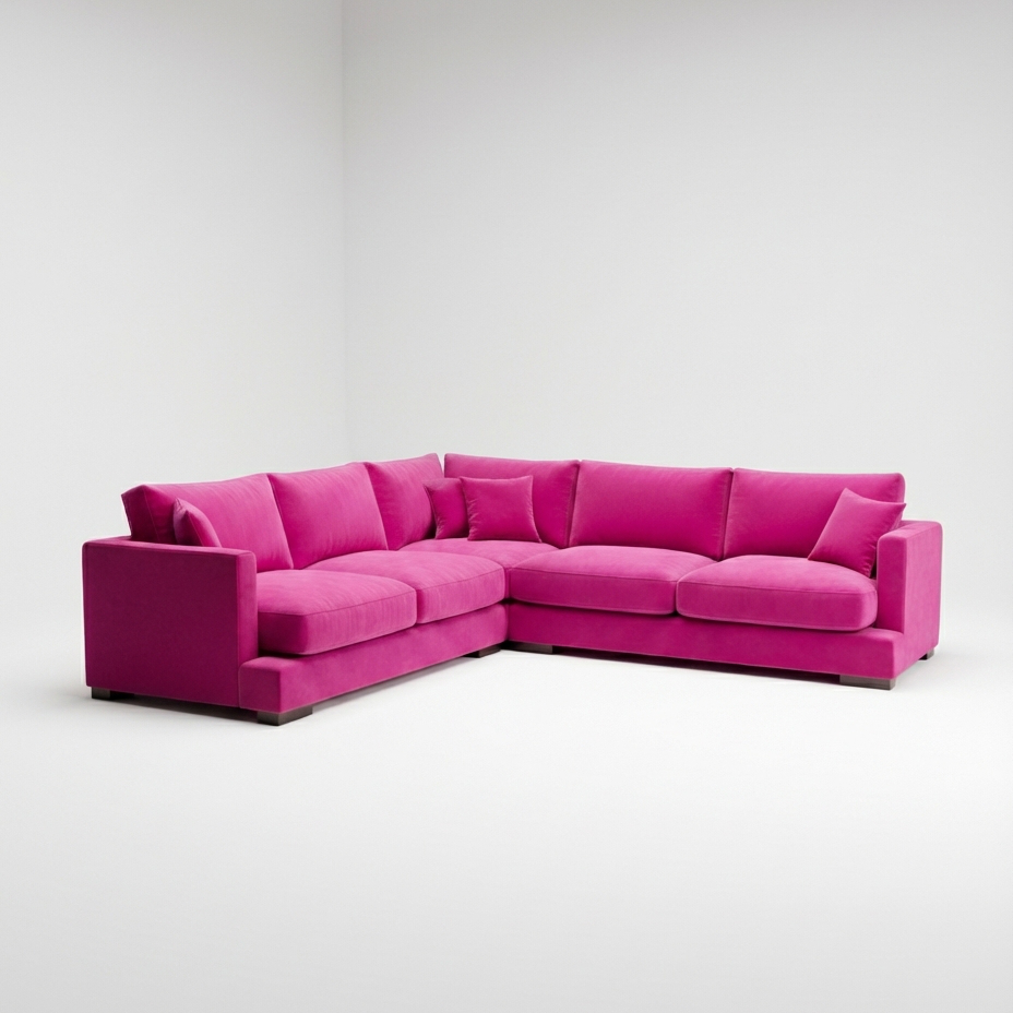 Cloud Corner Lounge Barbie Pink - Detail View