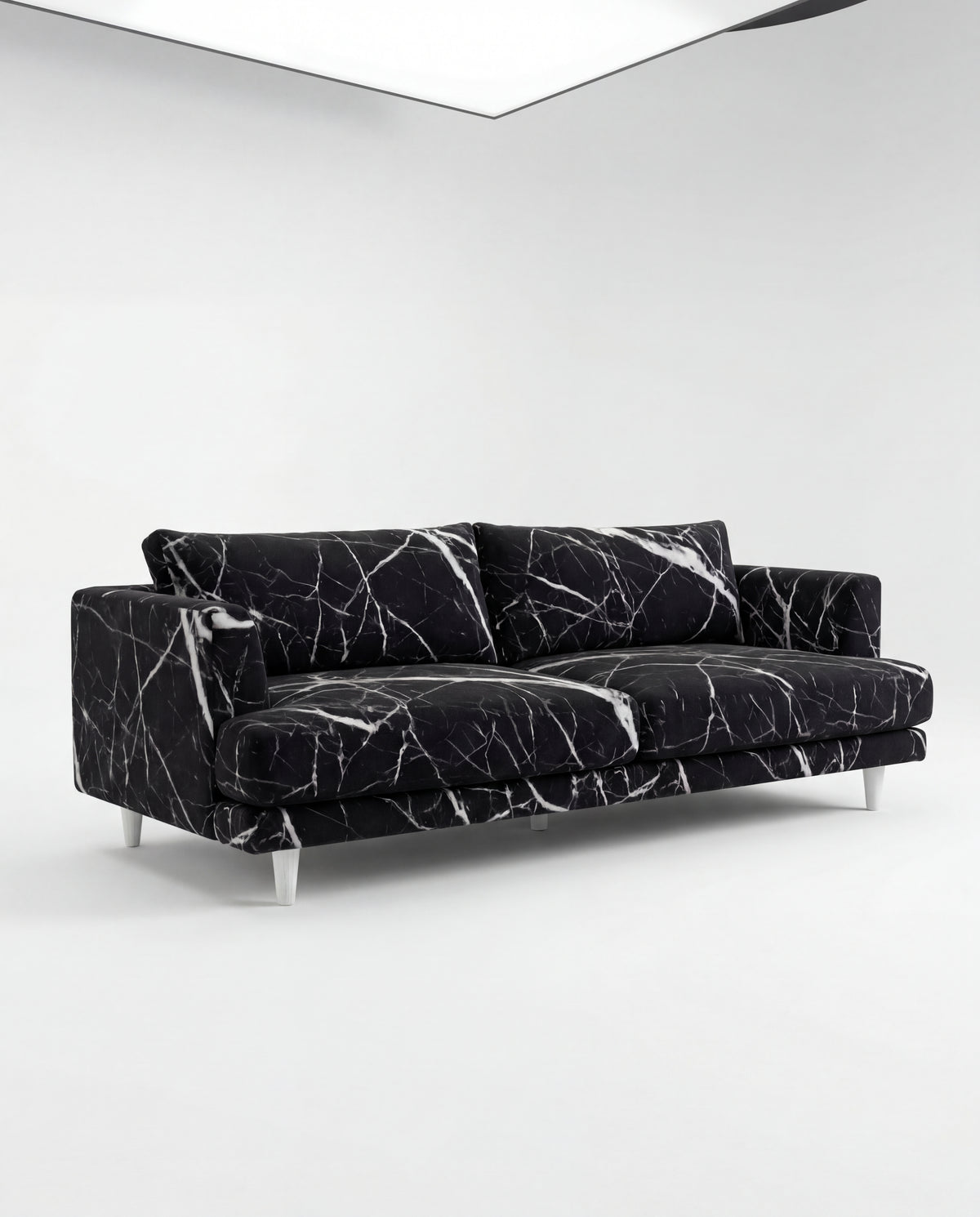 Lightening Black Marble