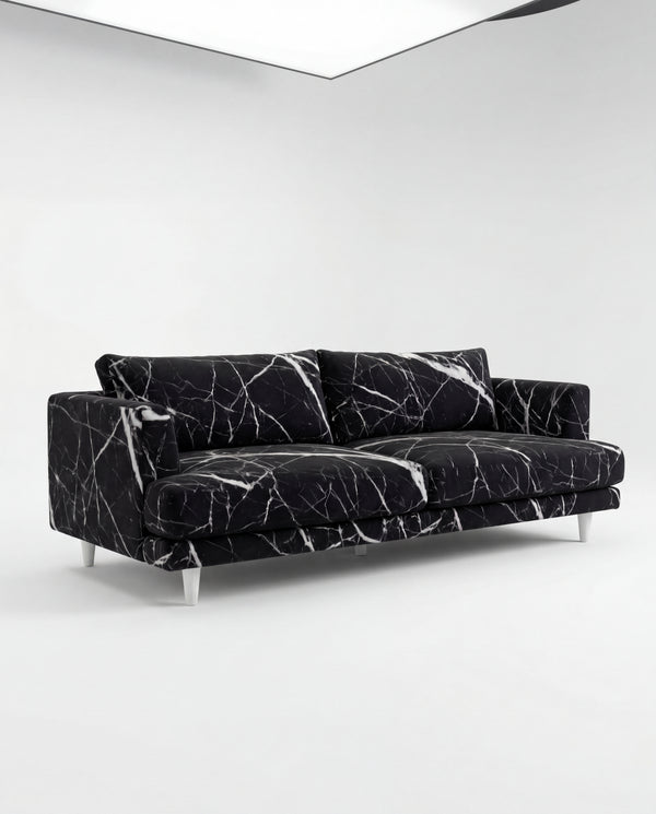 Lightening Black Marble