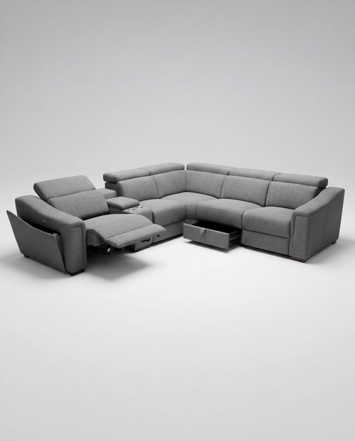 Lena Electric Recliner Corner Lounge