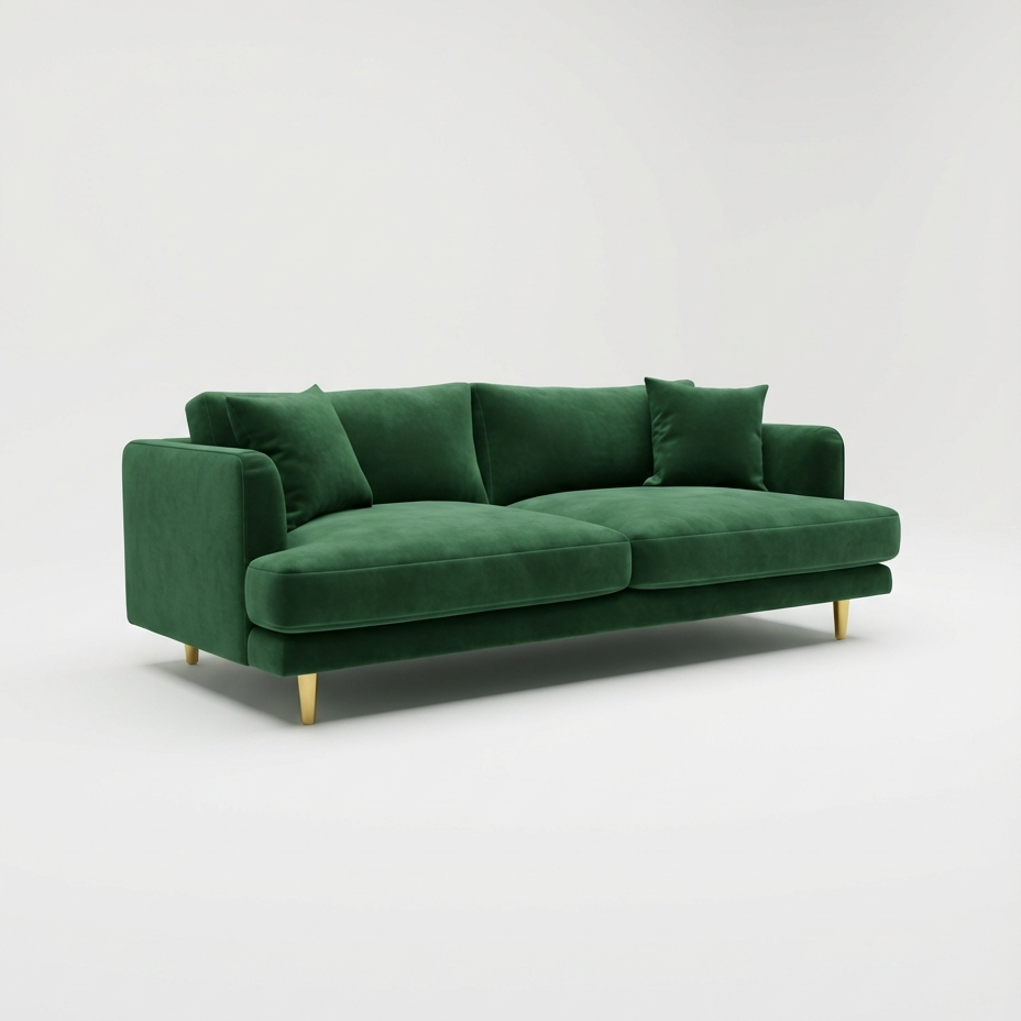 Meadow Sofa Velvet - View 33 | Vibe Sofas