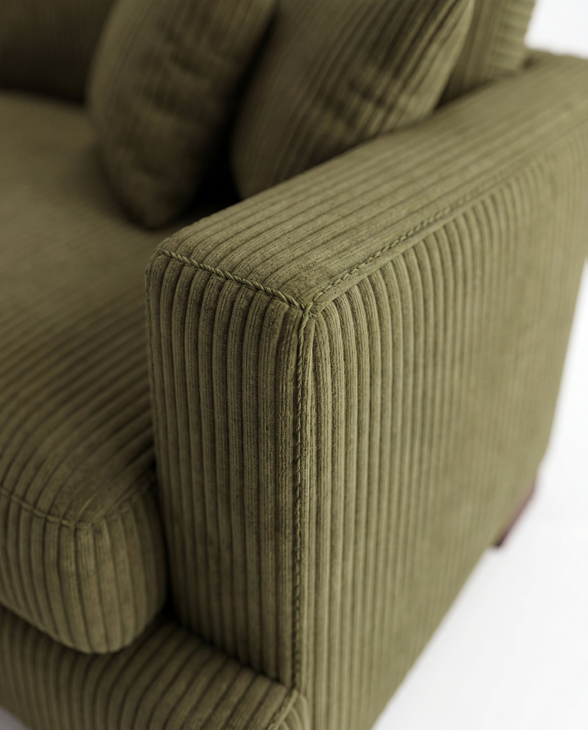 Cloud 2 Seater Olive Green Corduroy — Lifestyle
