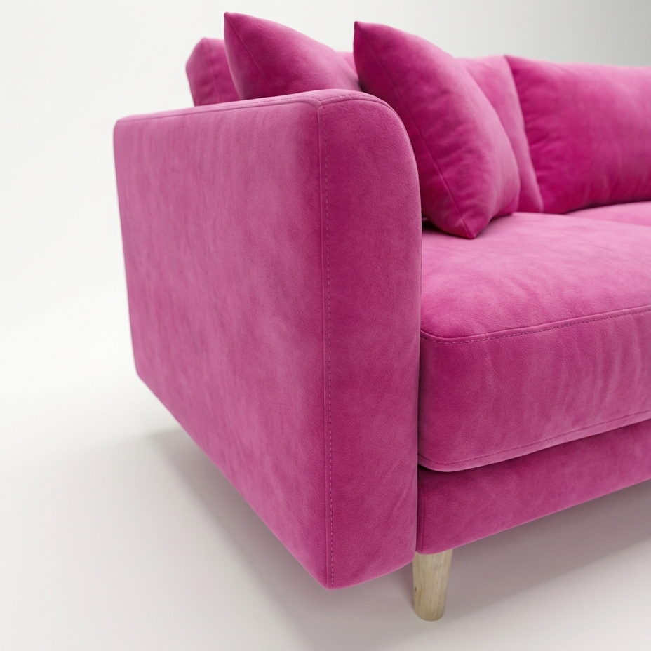 Meadow Chaise Lounge - Barbie Pink