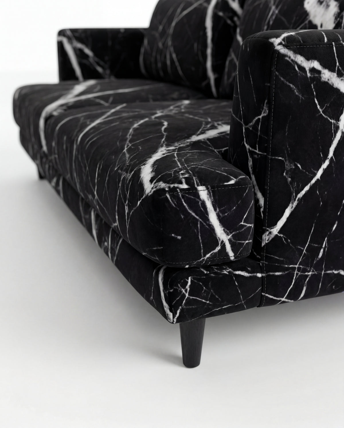 Lightening Black Marble