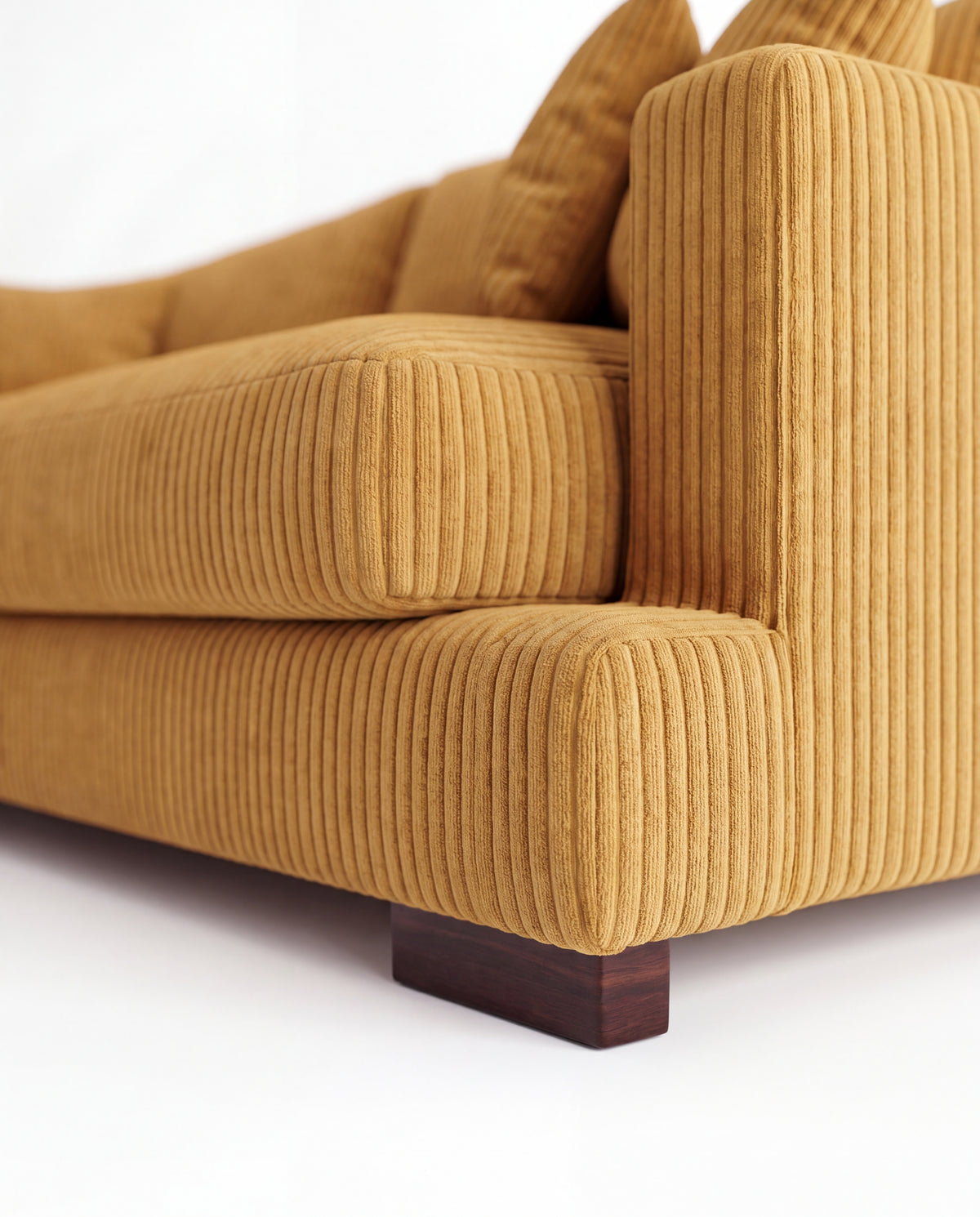 Cloud 2 Seater Mustard Corduroy
