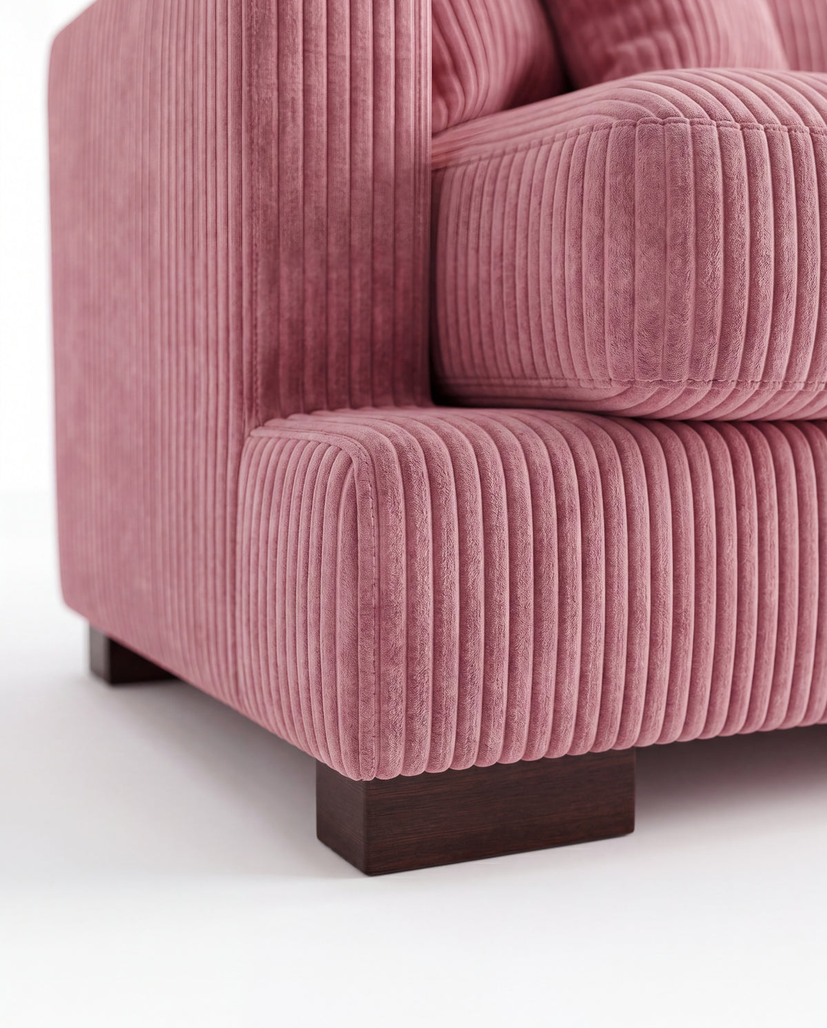 Cloud Sofa Rose Pink Corduroy — Lifestyle