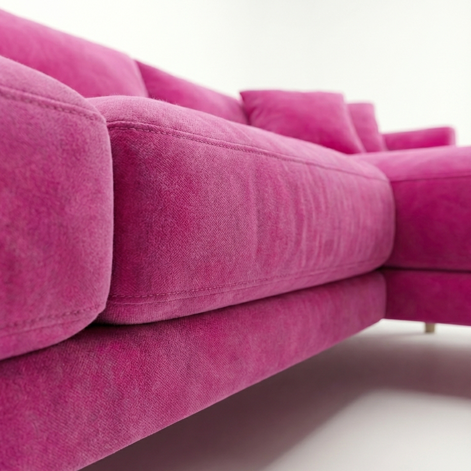 Meadow Chaise Lounge - Barbie Pink