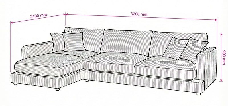 Product dimensions