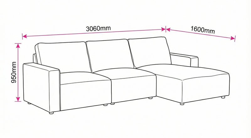 Product dimensions
