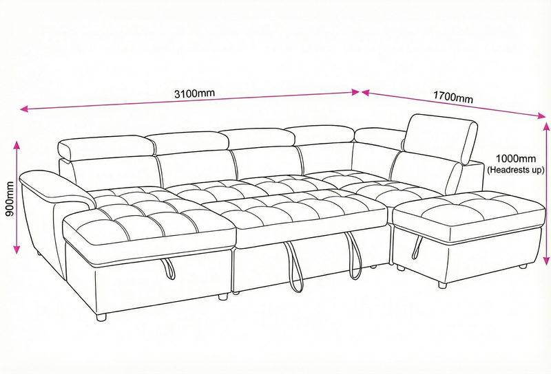 Product dimensions