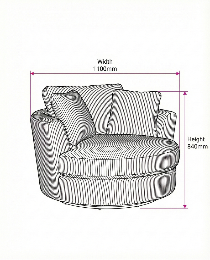 Product dimensions