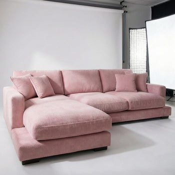 City Corduroy Chaise Lounge