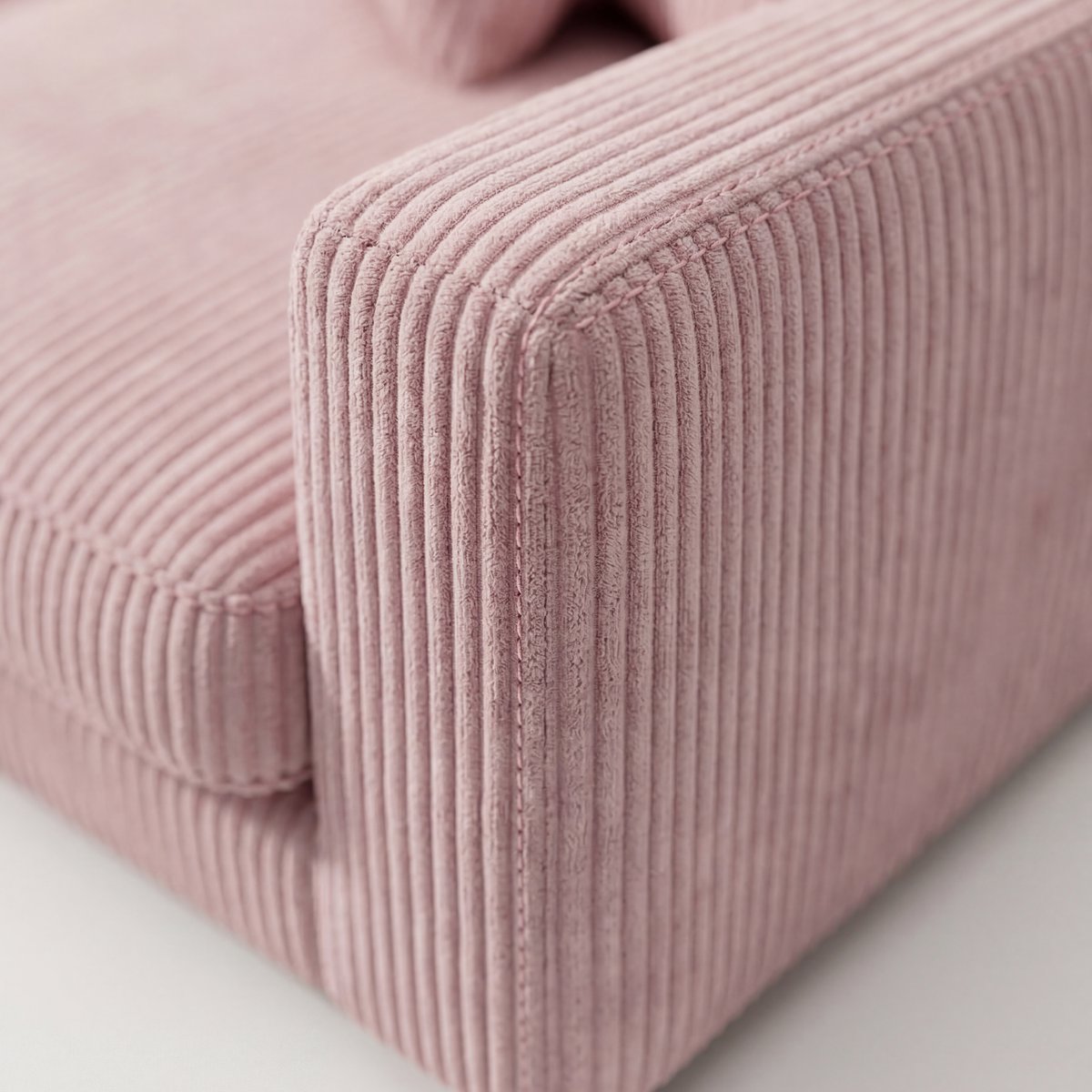 City Chaise Corduroy Baby Pink