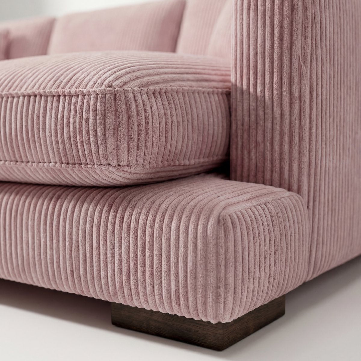City Chaise Corduroy Baby Pink