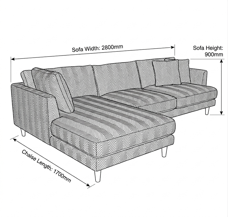 Product dimensions