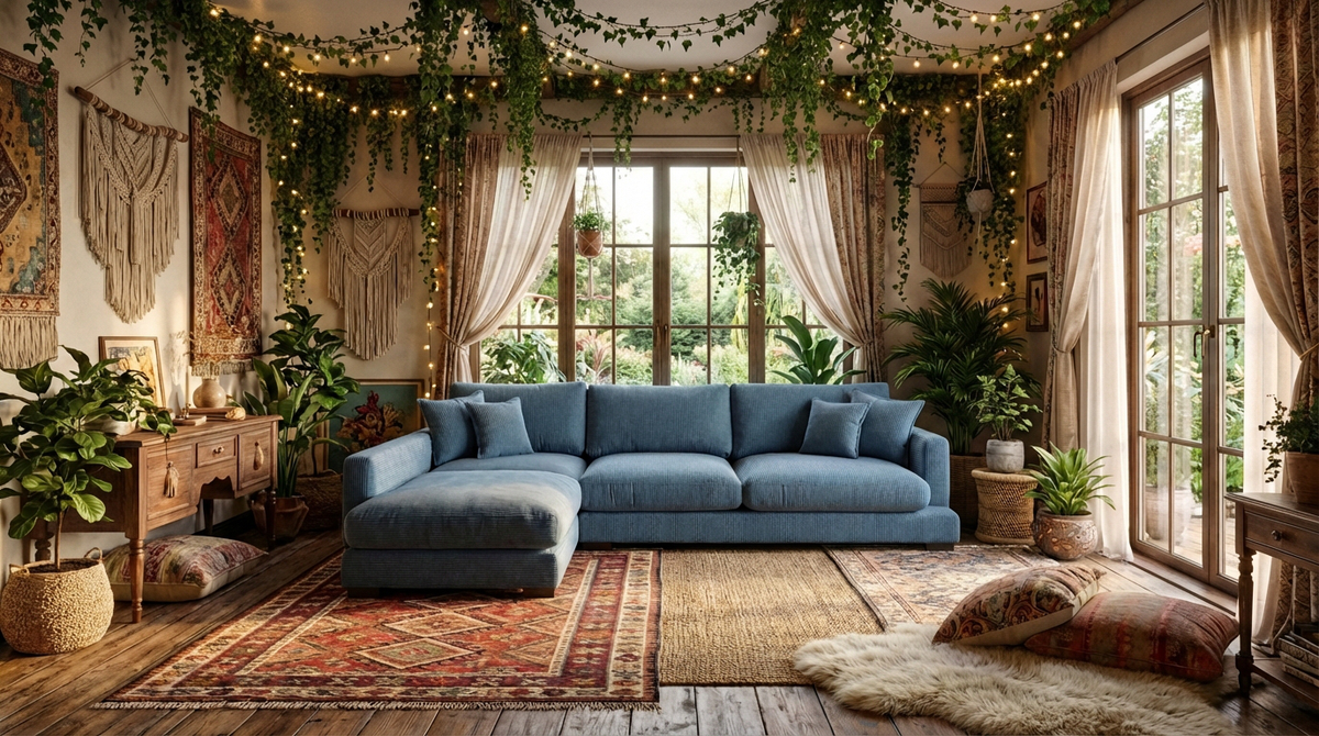Dabadee Blue Cloud Chaise Lounge — Lifestyle