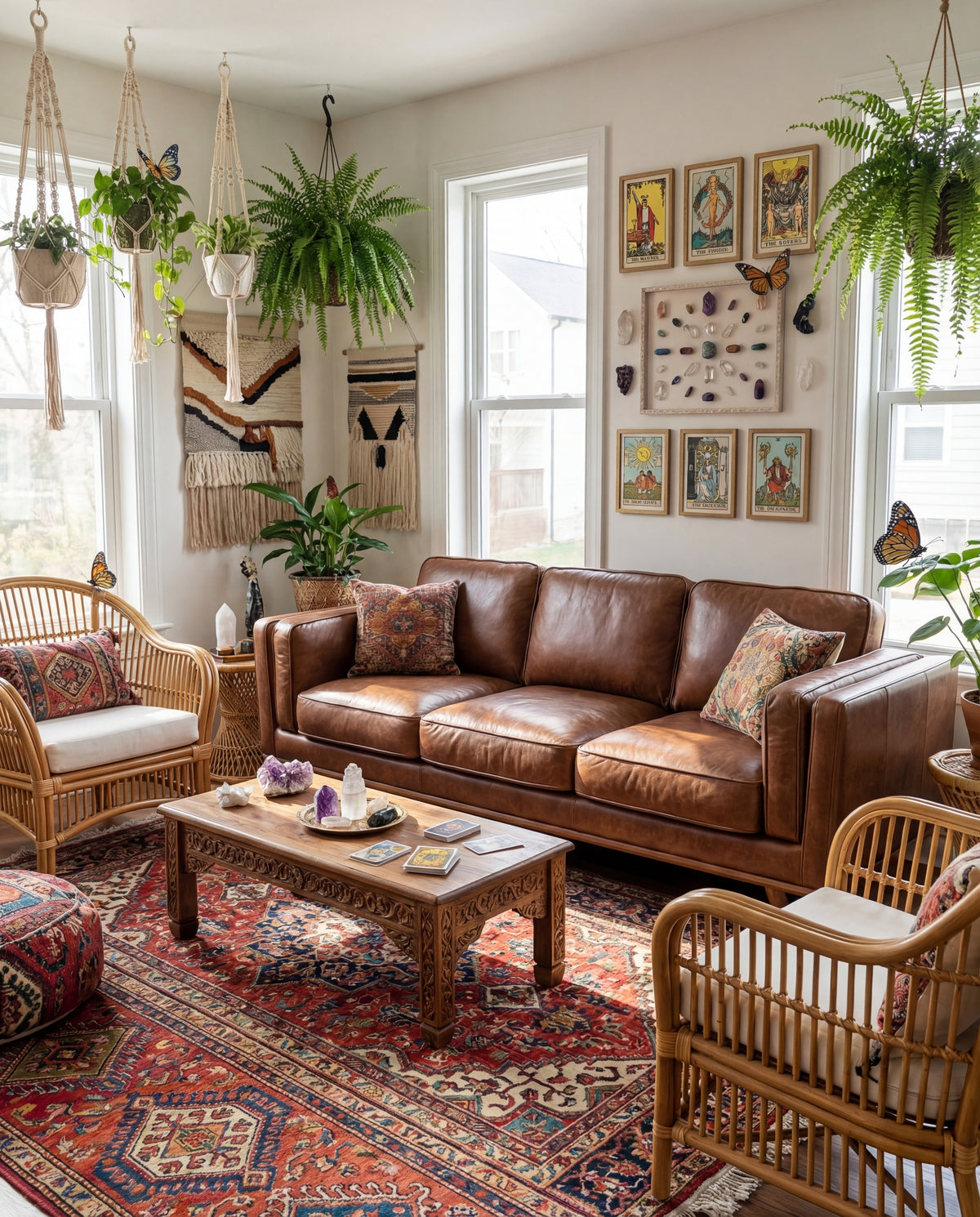 Monroe Leather Sofa