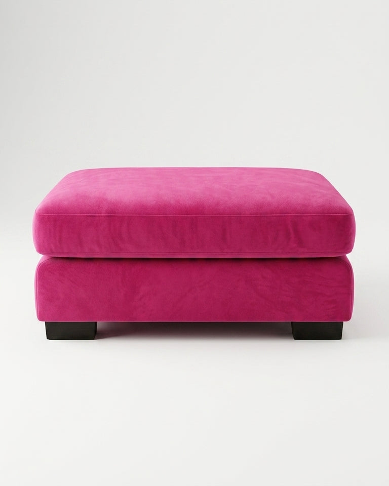 Cloud Ottoman Barbie Pink