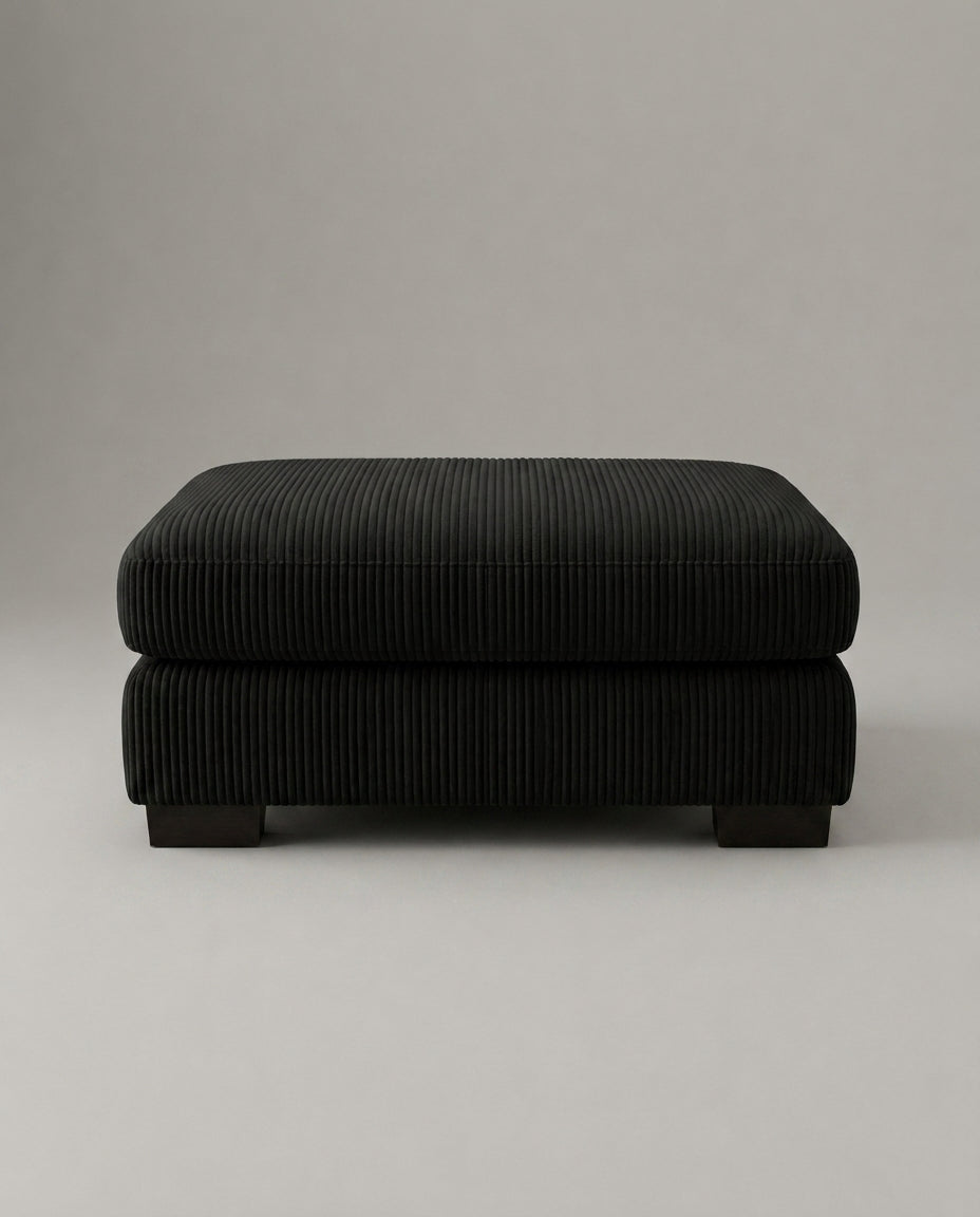 Bagira Black Cloud Ottoman