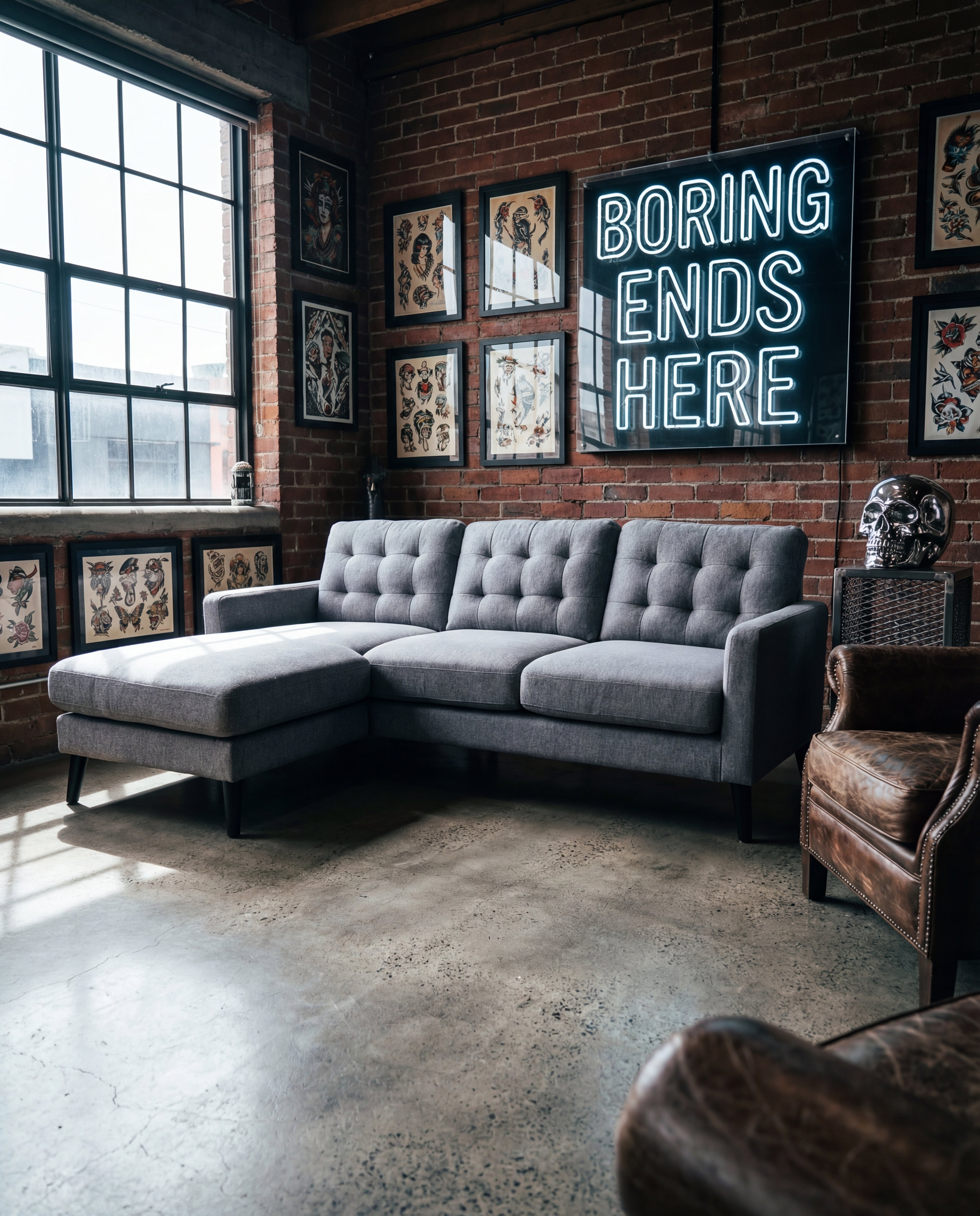 Flipper Reversable Chaise Lounge