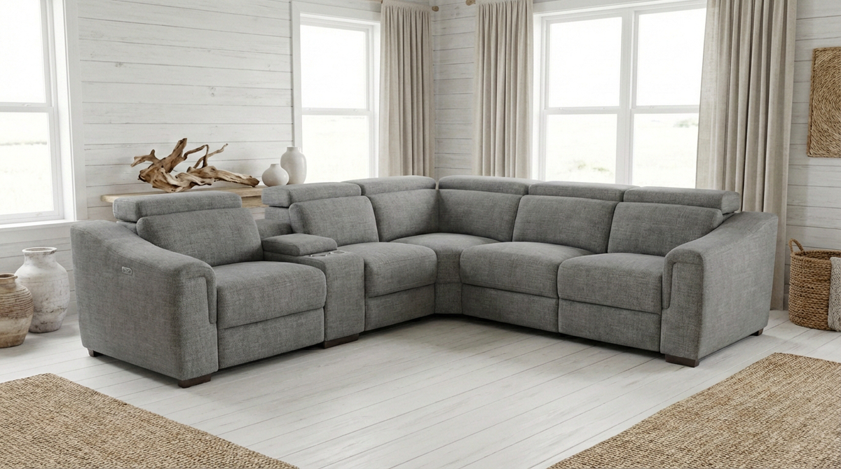 Lena Electric Recliner Corner Lounge