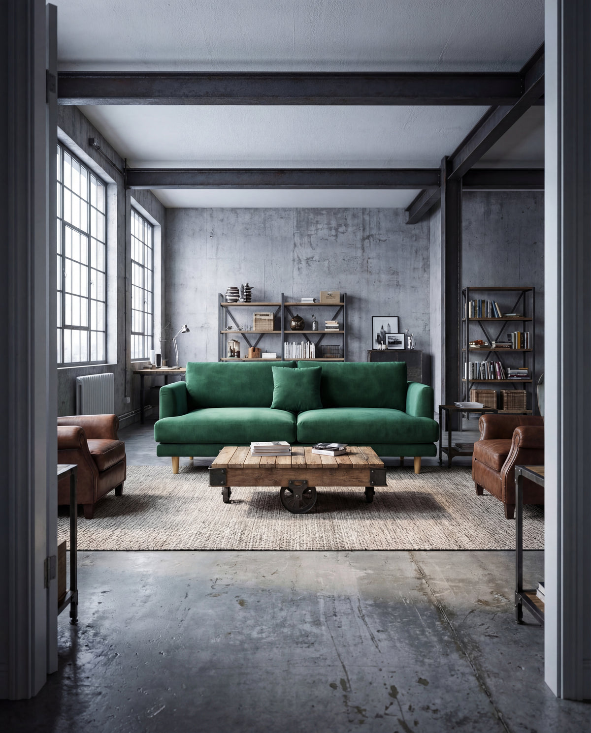 Meadow 2 Seater Velvet — Lifestyle