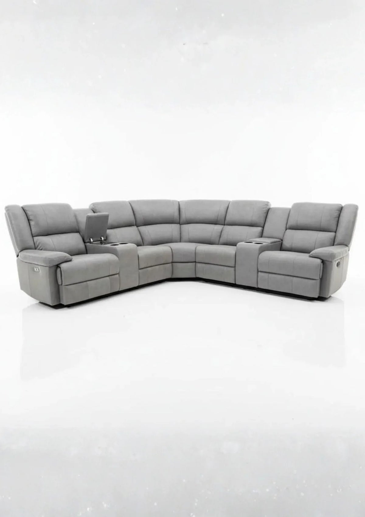 Peru Electric Recliner Corner Lounge - Vibe Sofas