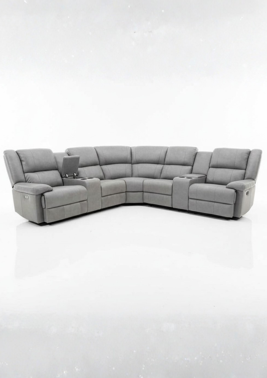 Peru Electric Recliner Corner Lounge