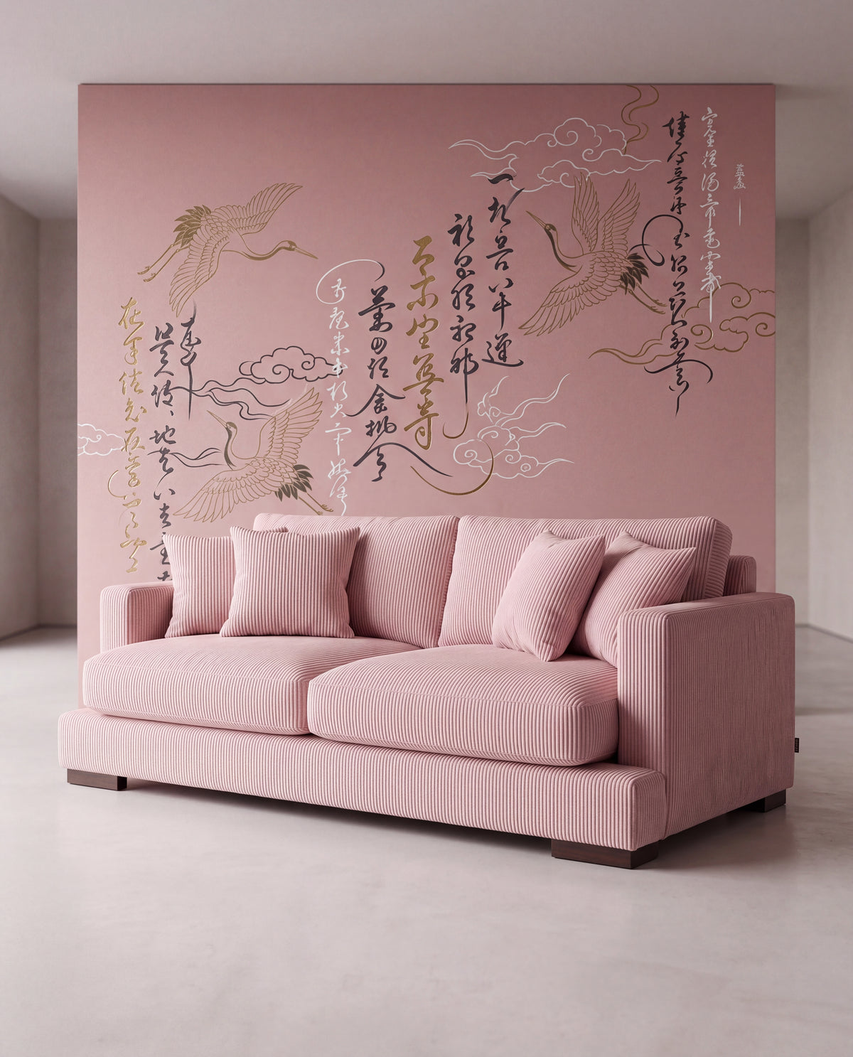 Cloud 2 Seater Baby Pink — Lifestyle