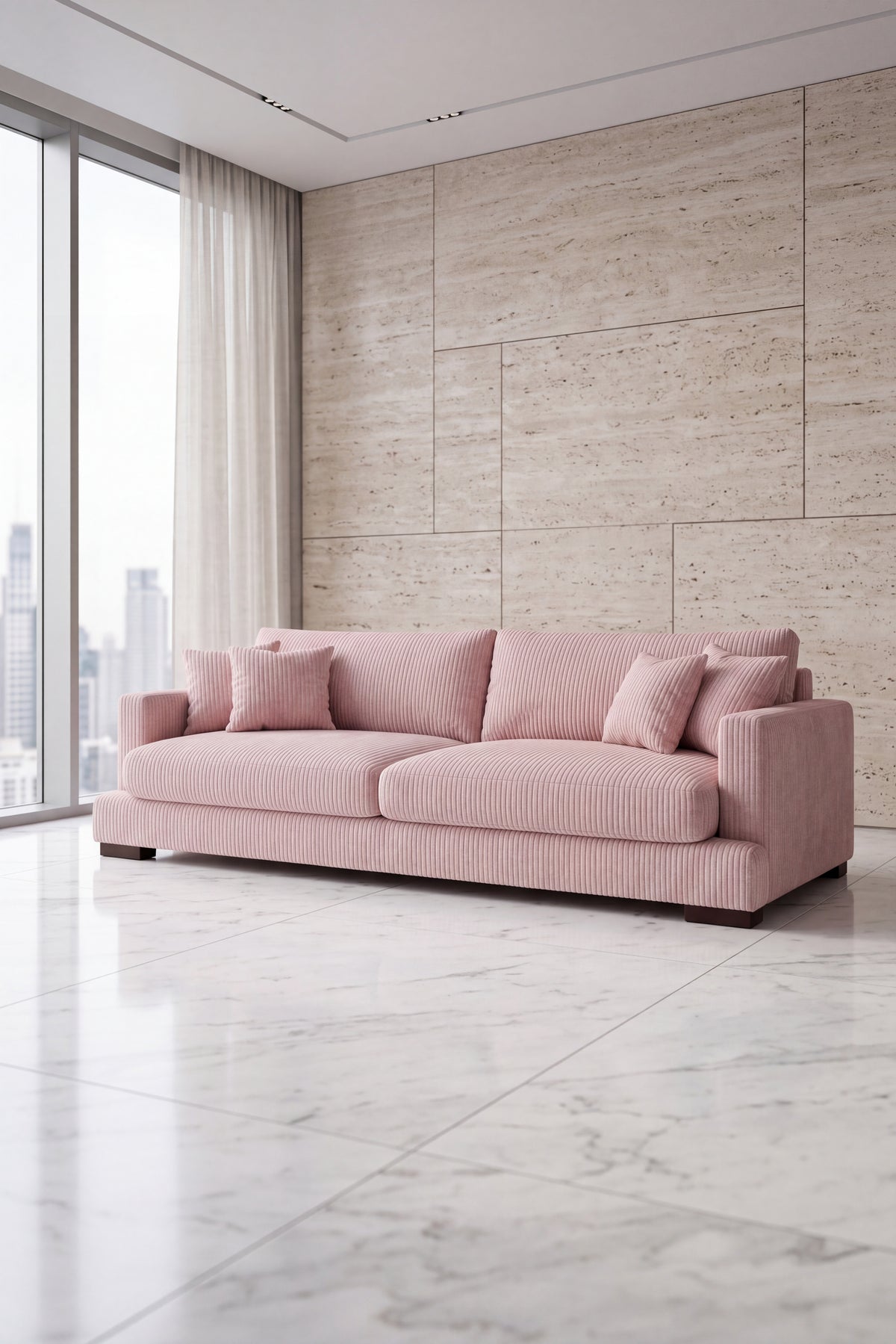 Cloud Sofa Baby Pink — Lifestyle