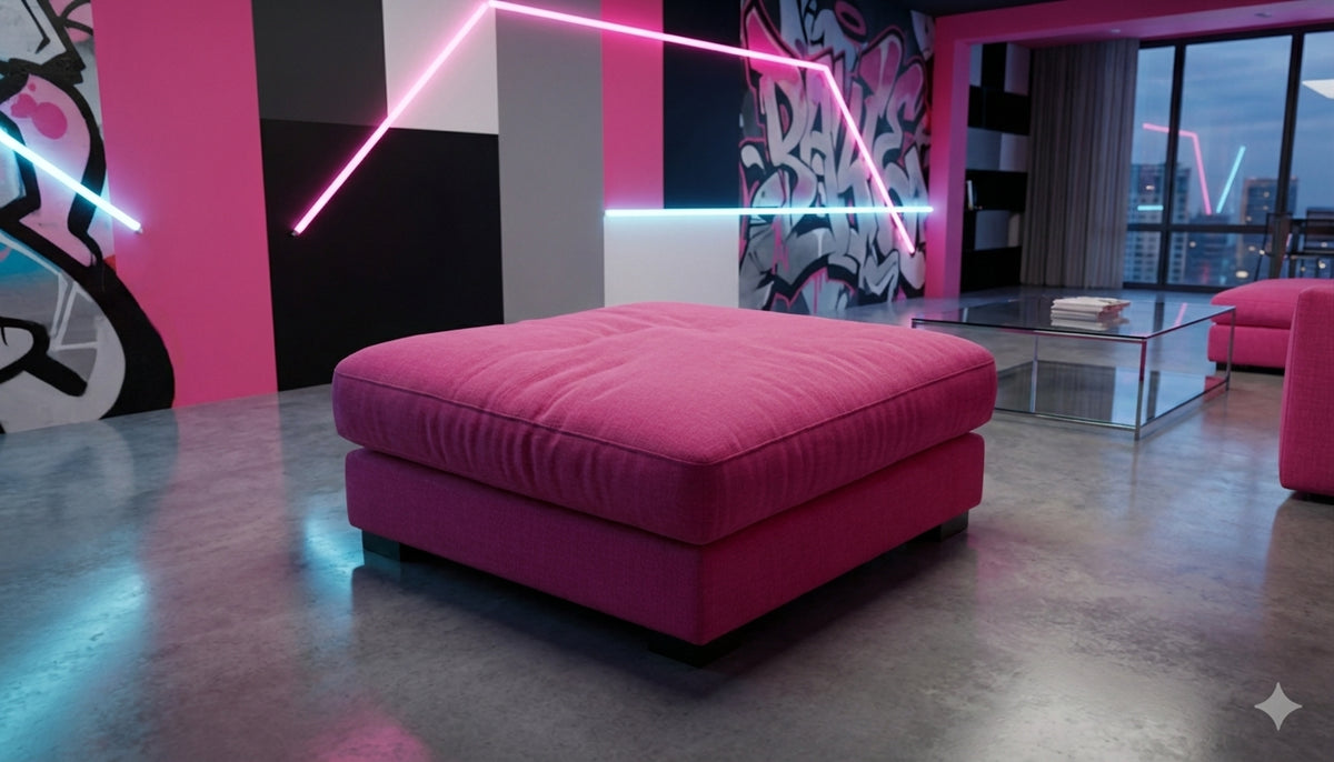 Cloud Ottoman Barbie Pink — Lifestyle