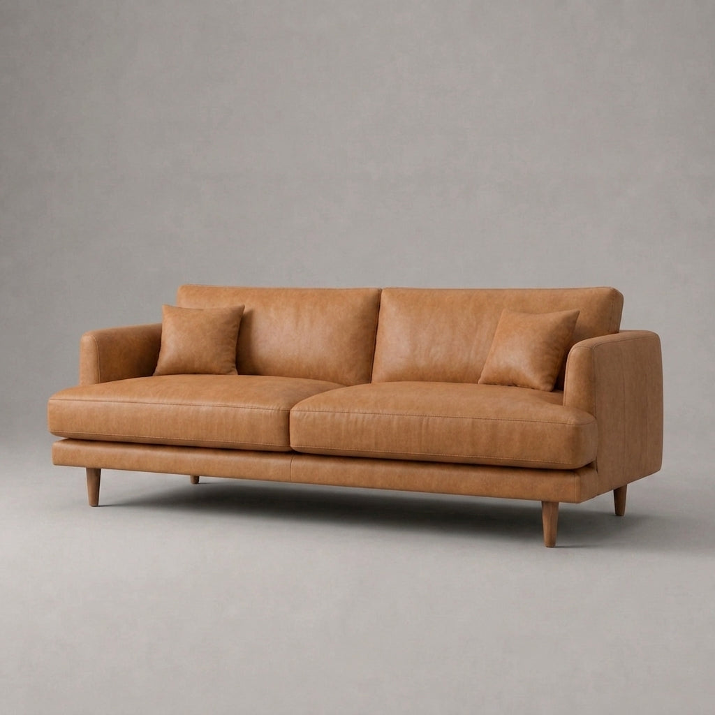 Meadow Sofa - Tan Leather