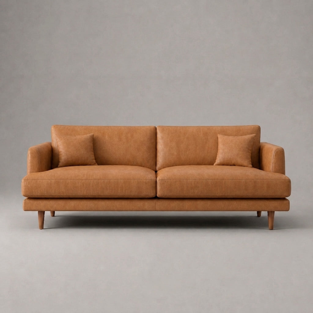 Meadow Sofa - Tan Leather