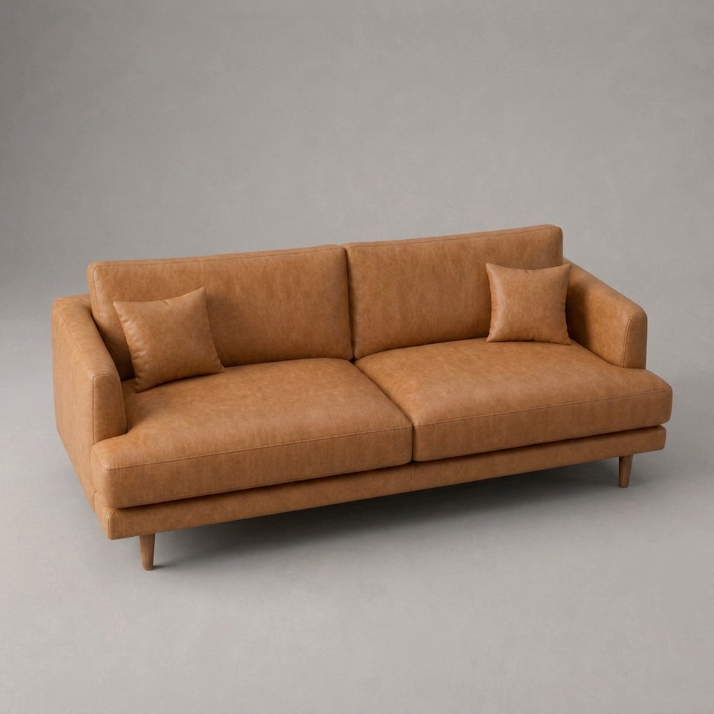 Meadow Sofa - Tan Leather
