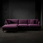 Meadow Chaise Lounge - Purple Haze Corduroy