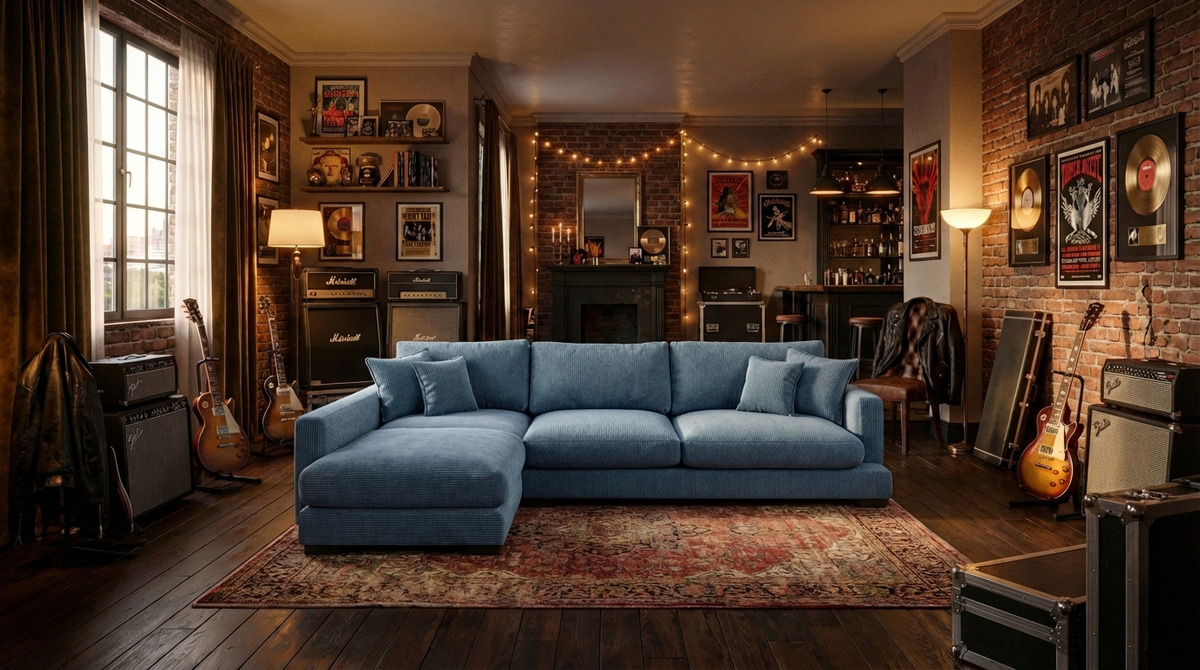 Dabadee Blue Cloud Chaise Lounge