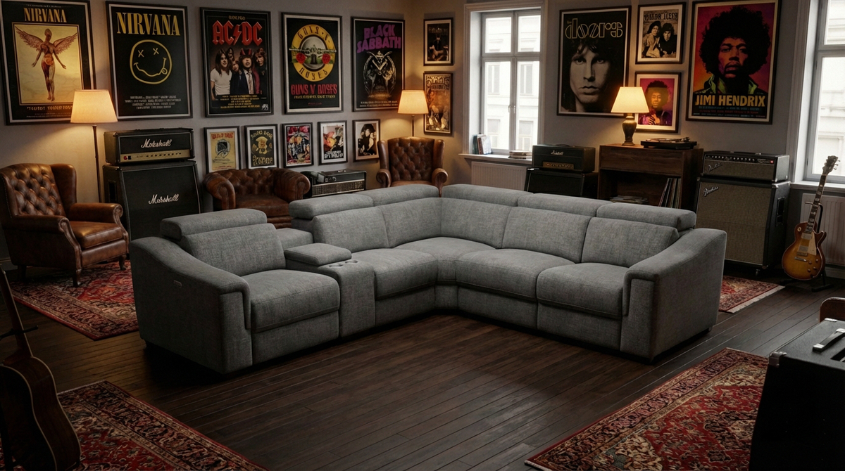Lena Electric Recliner Corner Lounge