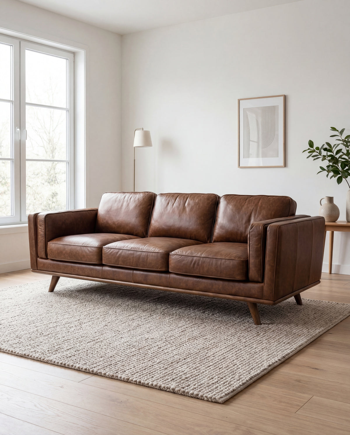 Monroe Leather Sofa
