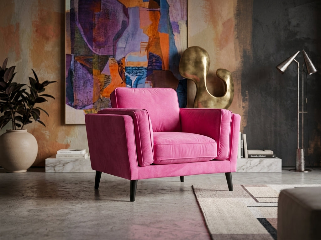 Monroe Barbie Pink Armchair