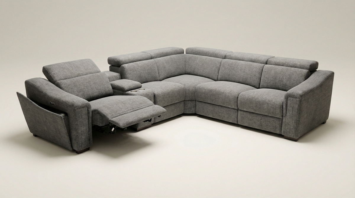 Lena Electric Recliner Corner Lounge