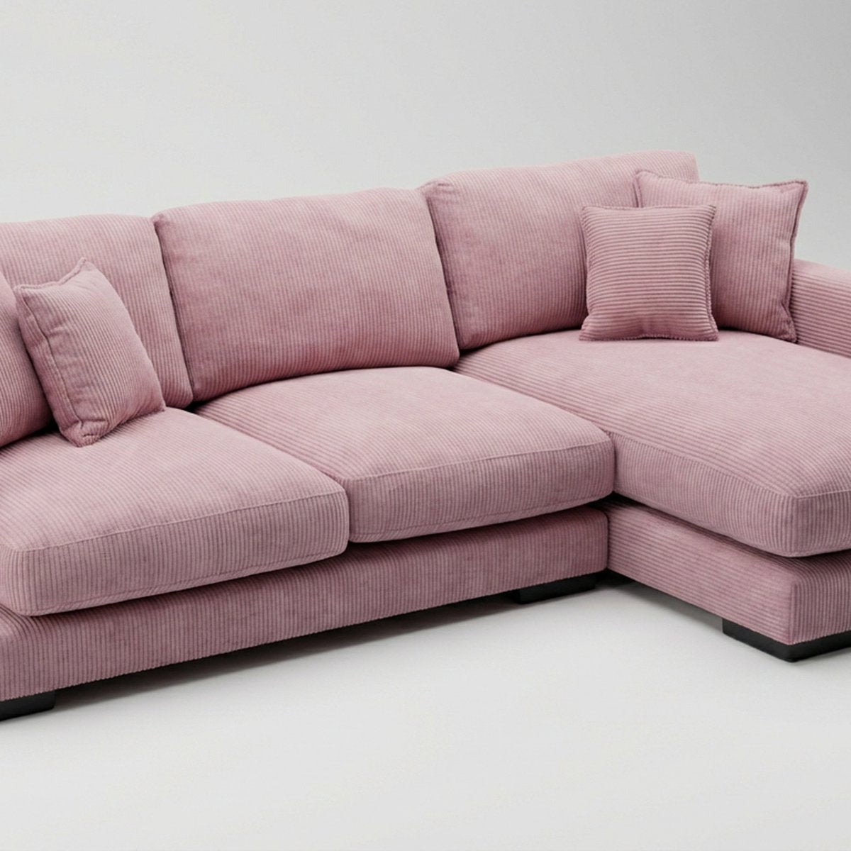City Chaise Corduroy Baby Pink
