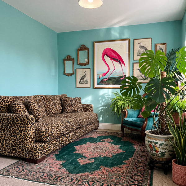 Cloud 3 Seater Leopard Print