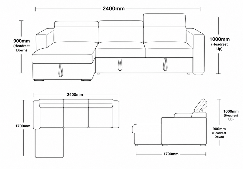 Product dimensions